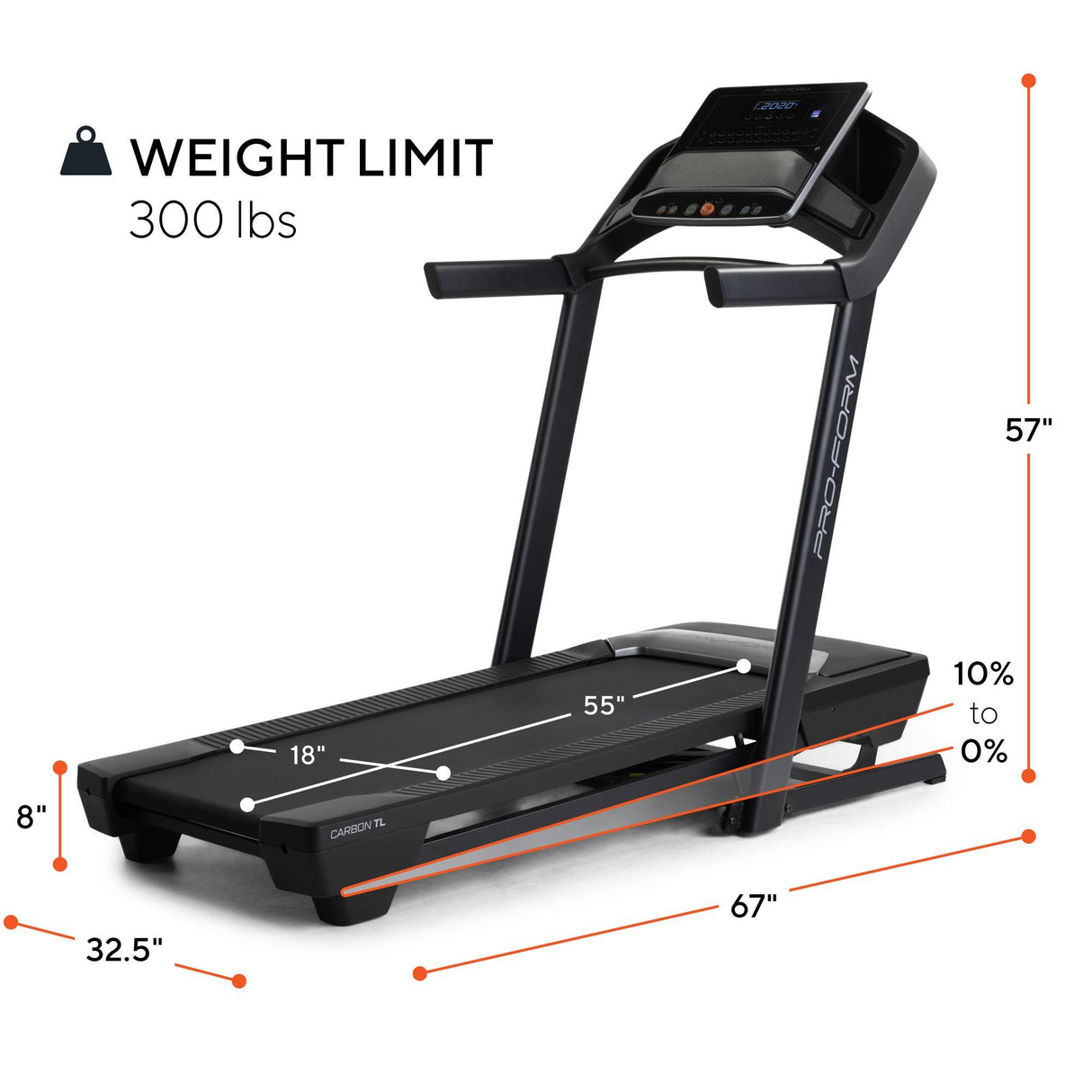 ProForm Carbon TL Treadmill